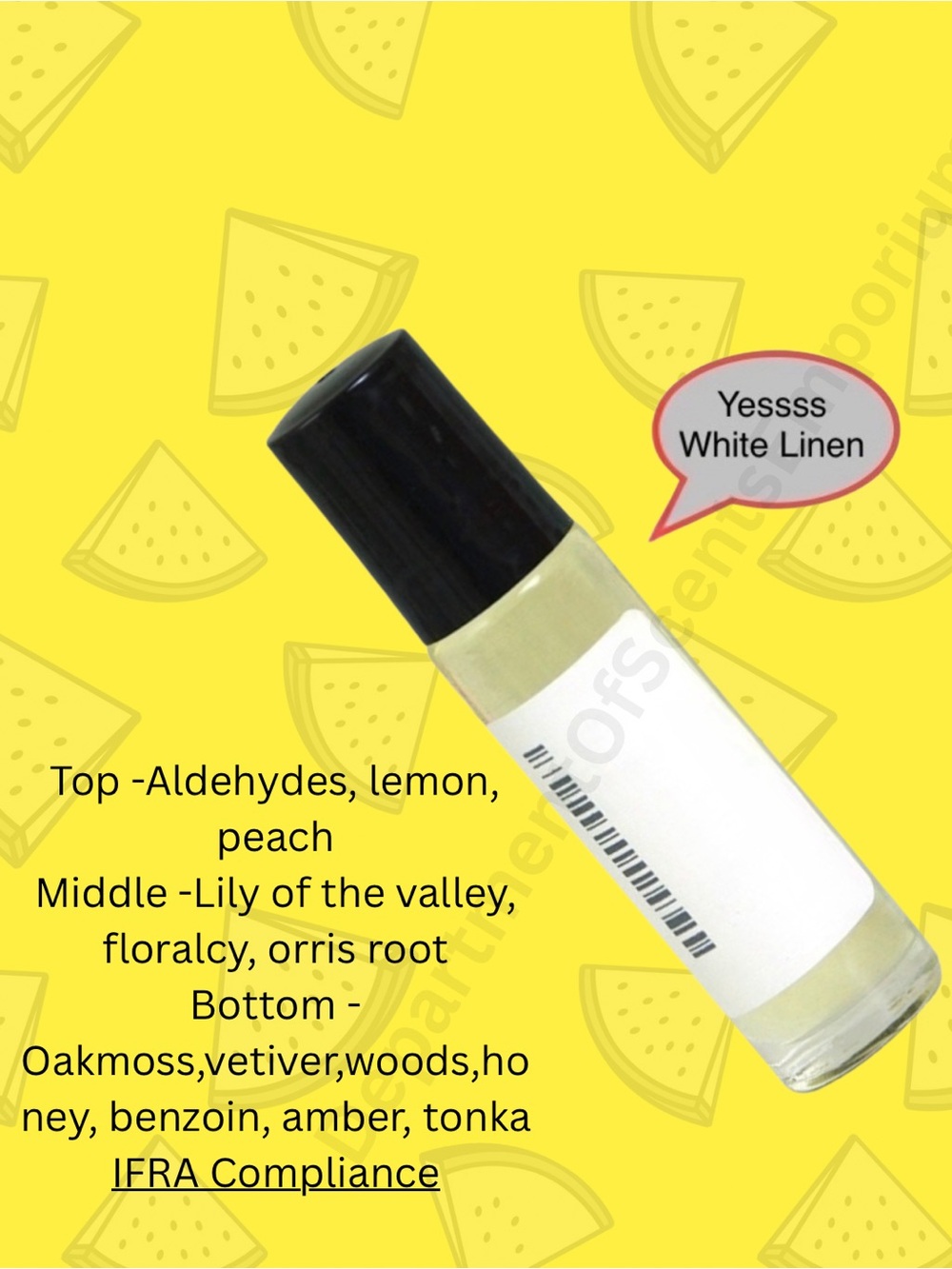 White Linen Women’s 1/3 Oz Roll-On Body Oil
